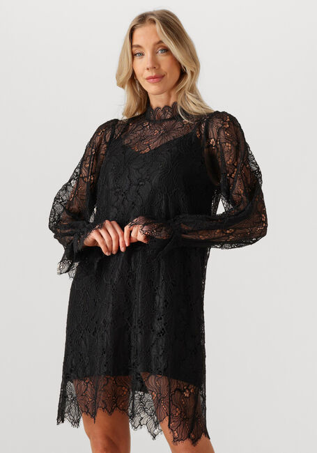 Zwarte SUNCOO Mini jurk CARA - large