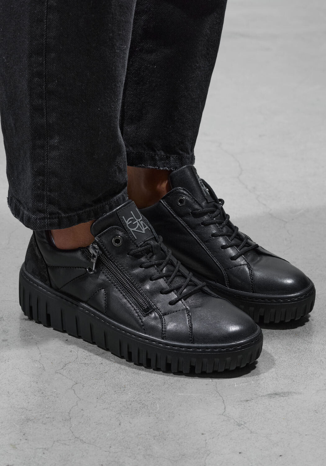 Bruine WALDLAUFER Lage sneakers LEOPARD H RITS SNEAKER - medium