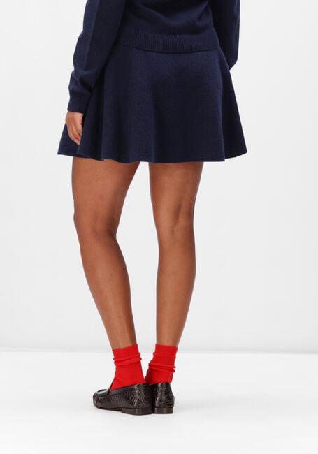 Donkerblauwe GANNI Rokken CASHMERE WOOL SKIRT - large