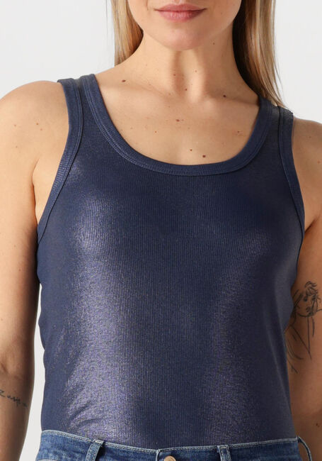 Metallic SUMMUM T-shirt RIB TANKTOP COTTON RIB - large