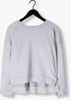 Lichtgrijze CO'COUTURE Trui STUDCC FRINGE SWEAT Lichtgrijze CO'COUTURE Trui STUDCC FRINGE SWEAT - medium