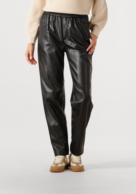 Zwarte DANTE6 Chino LONDON FAUX LEATHER CHINO - large