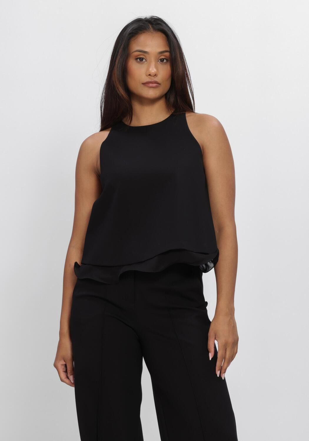 Zwarte DOROTHEE SCHUMACHER Top EMOTIONAL ESSENCE TOP - large