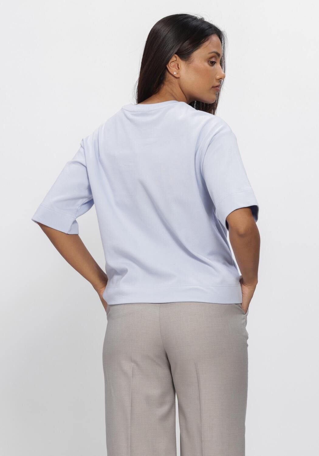 Lichtblauwe COPENHAGEN MUSE Top CMMUSE-TEE - large