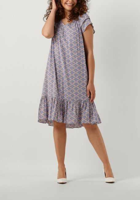 Blauwe CO'COUTURE Mini jurk SUNRISE CROPPED MEZE DRESS - large