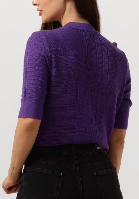 Paarse CAROLINE BISS Truien/vesten 4212 - large