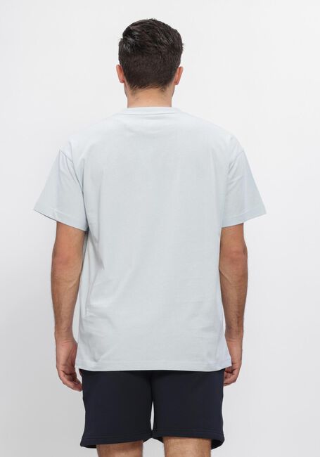 Lichtblauwe FLANEUR T-shirt RUBBER BLOSSOM T-SHIRT - large