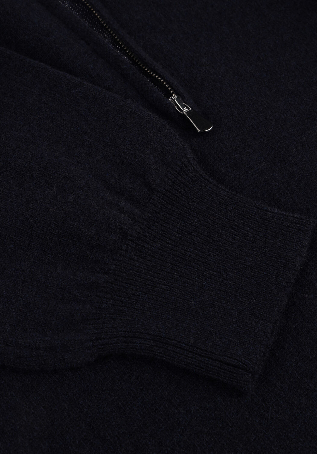 Donkerblauwe FILIPPO DE LAURENTIIS Trui MEZZA ZIP ML - large