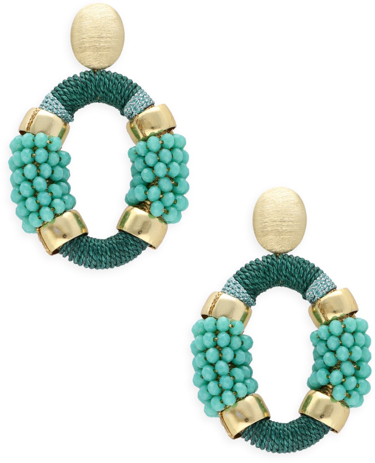 LOTT. gioielli Sieraad
Dames Ce Gb Combi Oval M Premium, Materiaal: Metaal, Kleur: Groen afbeelding 1