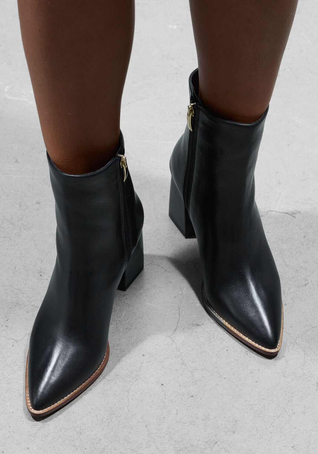 Zwarte LINA LOCCHI Enkellaarsjes 46994 - large