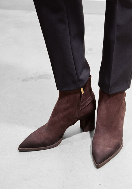 Bruine SANTONI Enkellaarsjes 71846 Bruine SANTONI Enkellaarsjes 71846 - large