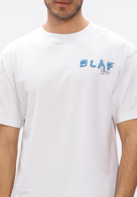 Witte OLAF HUSSEIN T-shirt PAINT OLAF TEE - large
