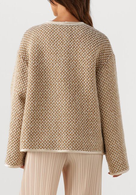 Gouden FORTE FORTE Blazer NATTE' TWEED BLOUSON - large