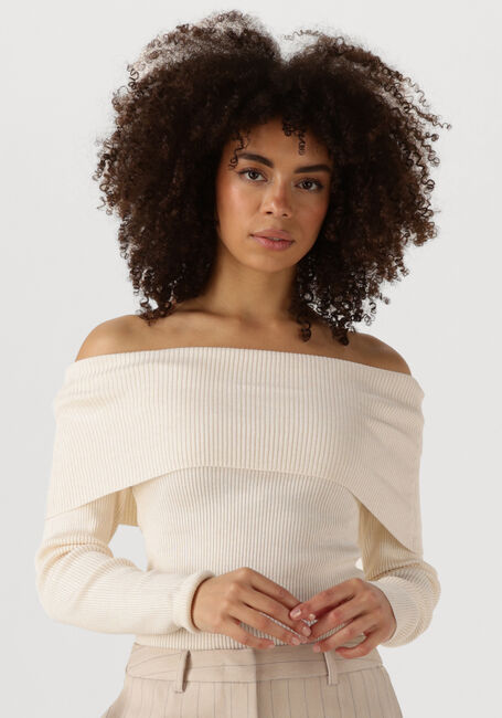 Ecru BRUUNS BAZAAR T-shirt TONNA KNIT - large