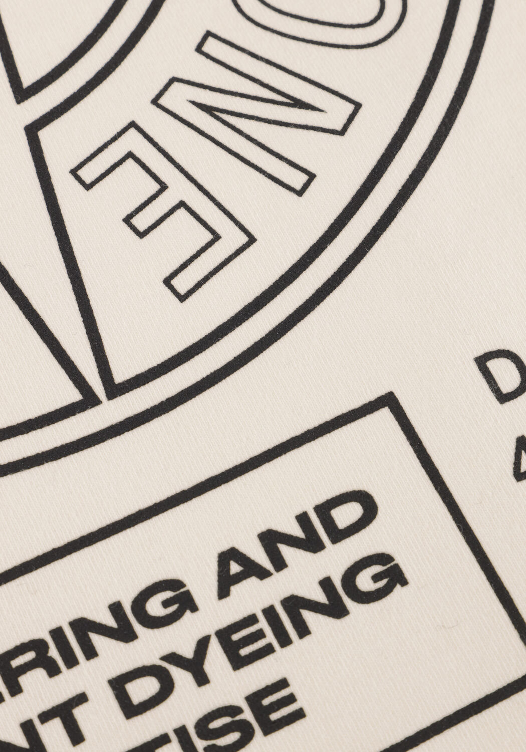 Witte STONE ISLAND T-shirt SS T SHIRT - large