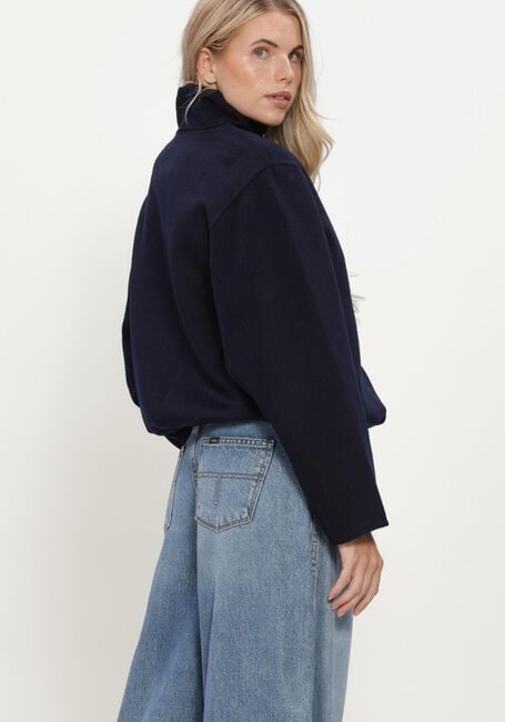Blauwe ALTER EGO Jack MARY WOOL JACKET - large