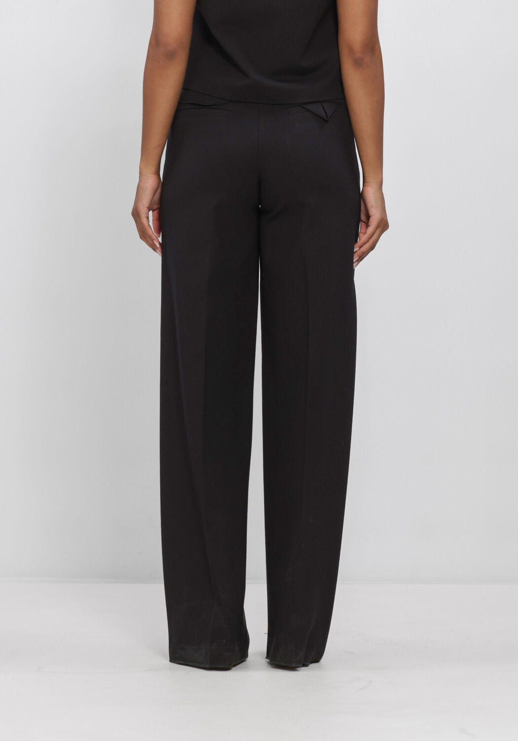 Zwarte DOROTHEE SCHUMACHER Wijde broek EMOTIONAL ESSENCE PANTS - large