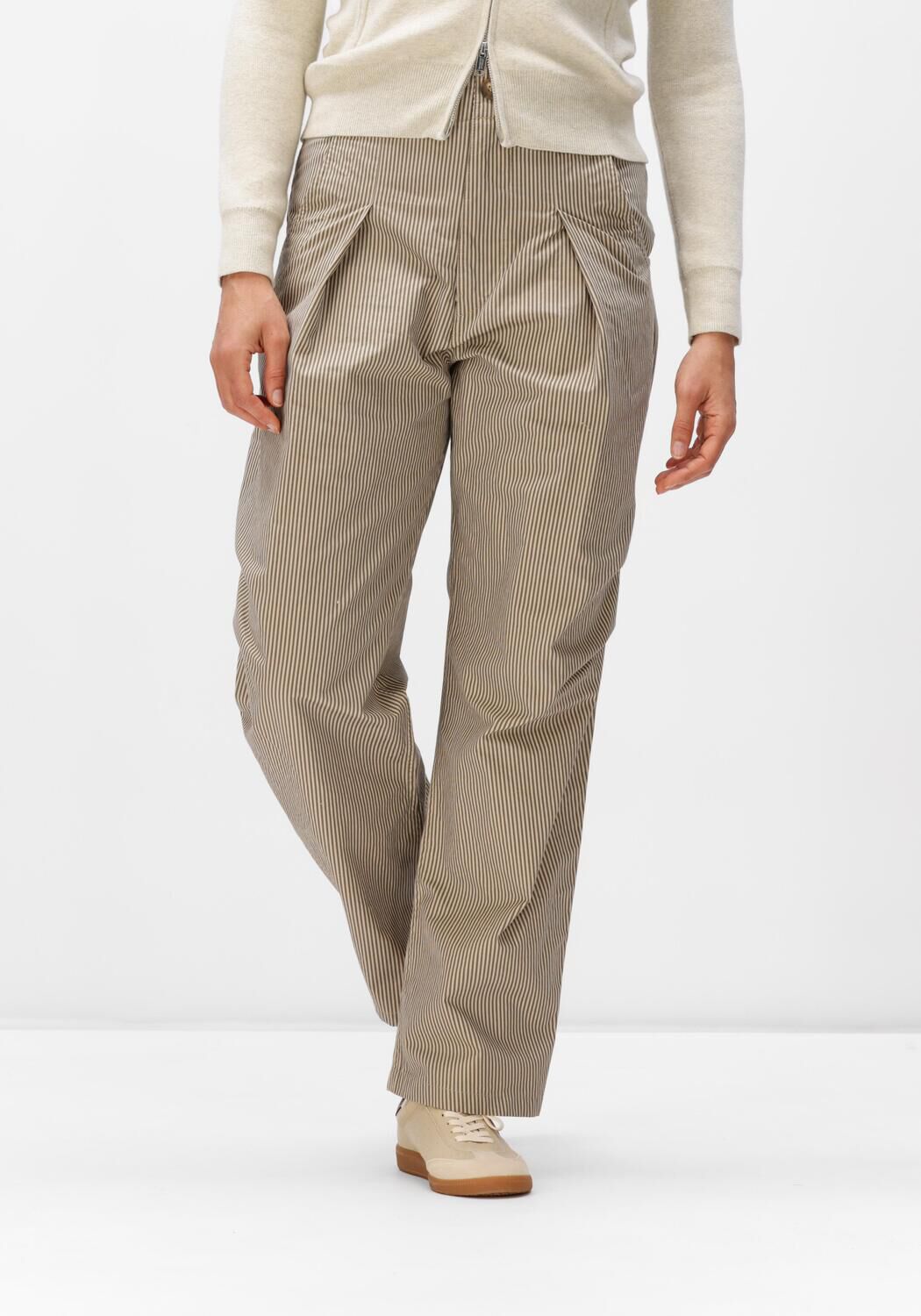 Zand ISABEL MARANT Wijde broek CERYNE-GB - large