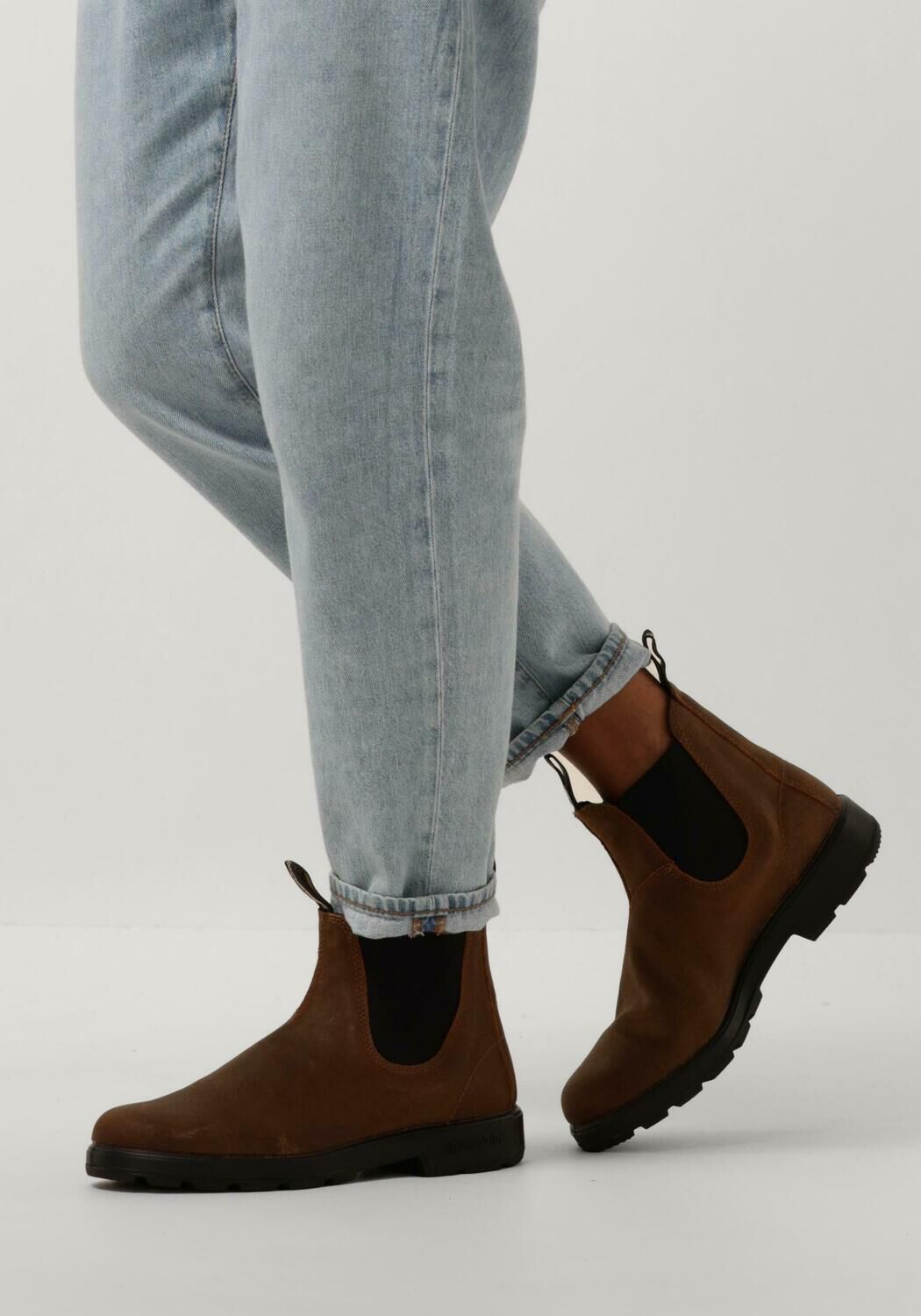 Bruine BLUNDSTONE Chelsea boots ORIGINALS HEREN - large