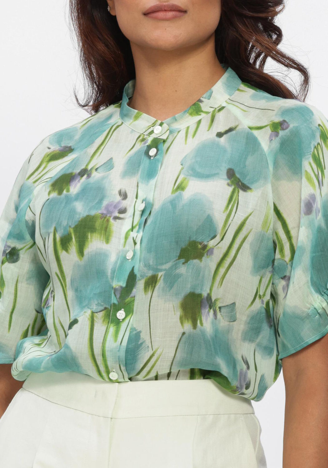 Groene LUISA CERANO Blouses 238690/3833-00 - large