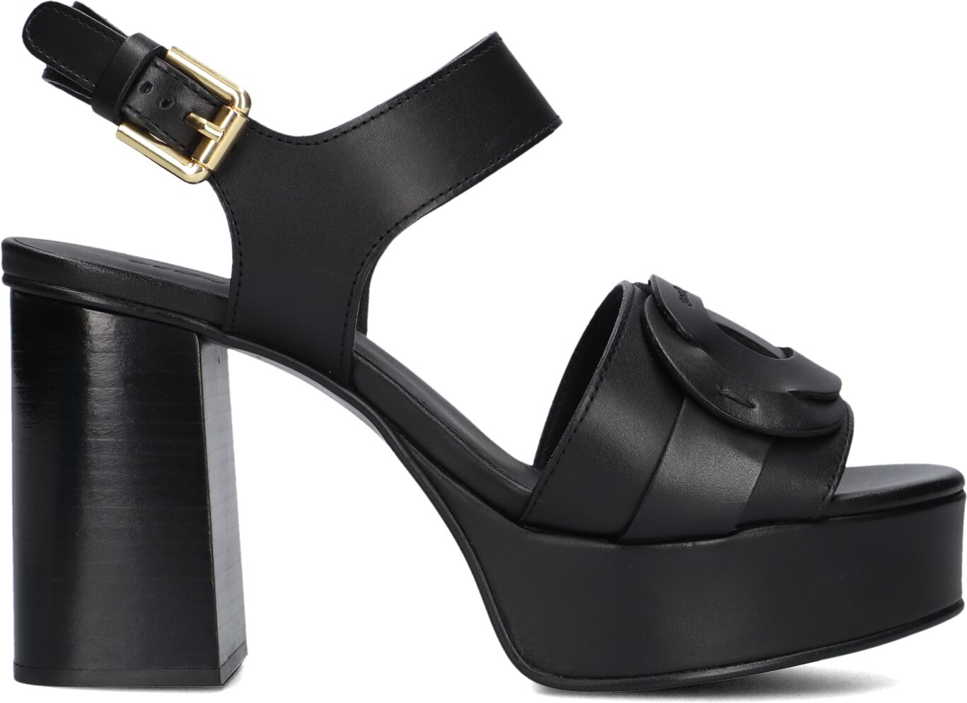 See By Chloé Sandalen
Dames Loys Sandal, Maat: 41, Materiaal: Leer, Kleur: Zwart
