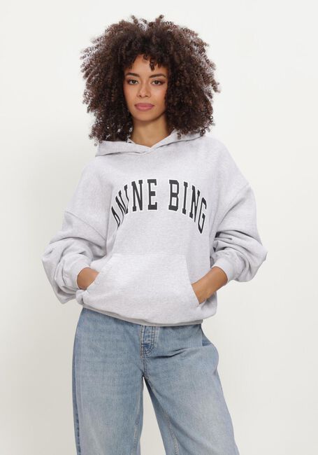 Lichtgrijze ANINE BING Sweater HARVEY SWEATSHIRT NEW CLASSIC - large