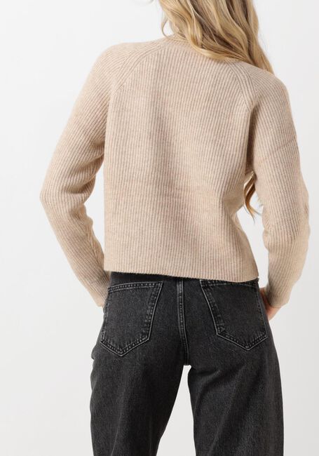 Beige CO'COUTURE Trui THE ROW OFFICER RIB KNIT - large