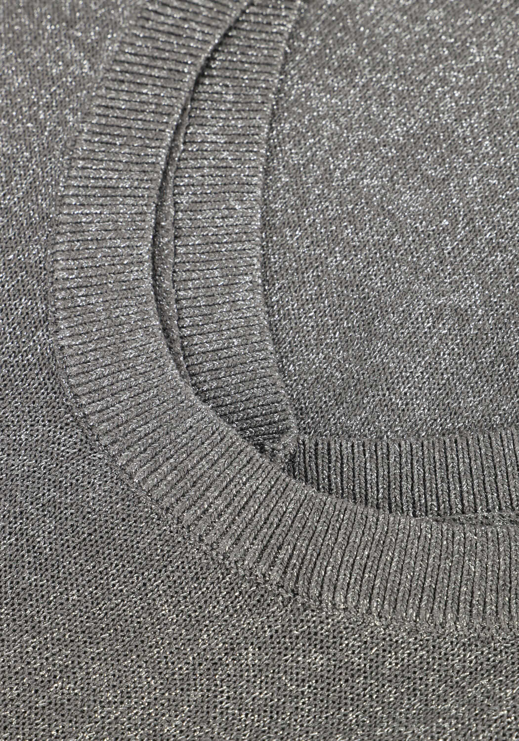 Zilveren BEAUMONT T-shirt DION PULLOVER - large