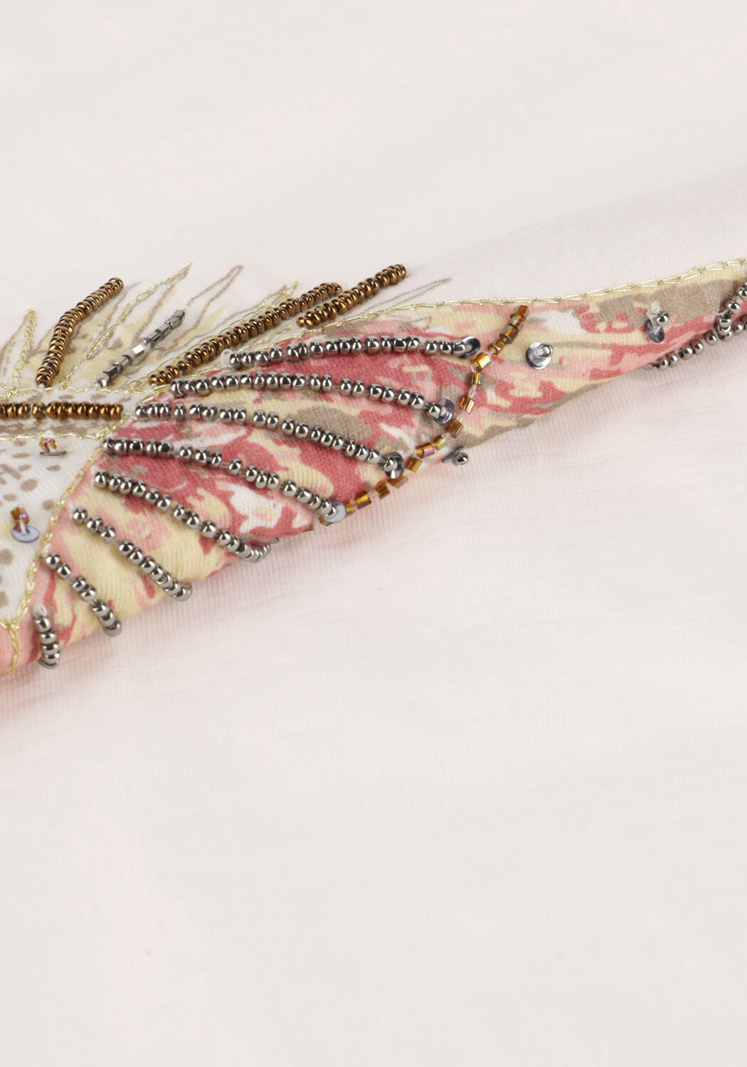 Witte MOS MOSH T-shirt NADINE - large