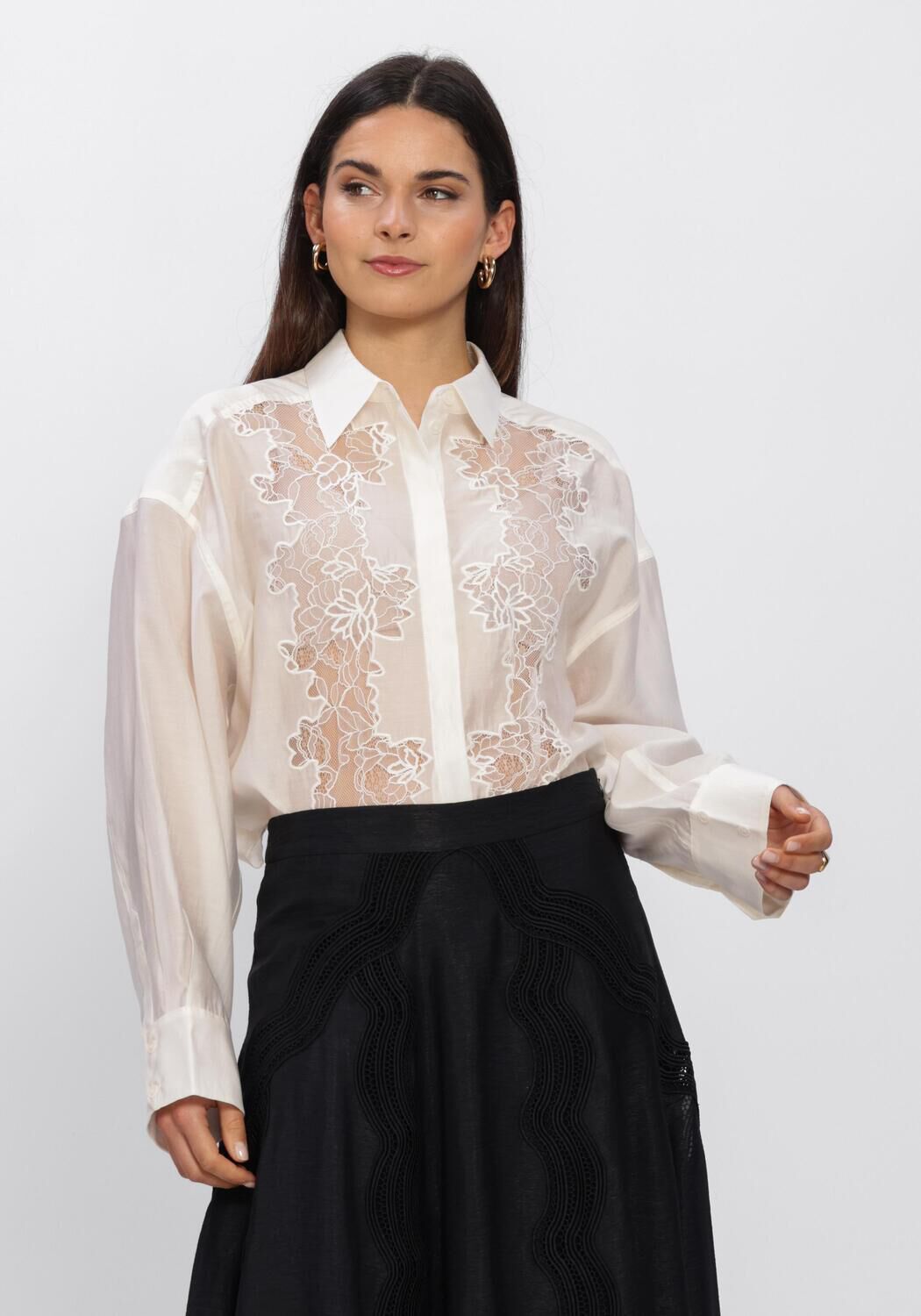 Copenhagen Muse Blouse
Dames Cmmolly-shirt 207856, Maat: L/XL, Kleur: Gebroken wit afbeelding 1