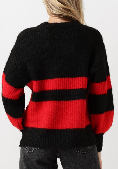 Zwarte CO'COUTURE Trui CORALEE BLOK RIB KNIT - large