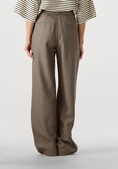 Beige CO'COUTURE Pantalon NANACC PIPING WIDE LL PANT - large