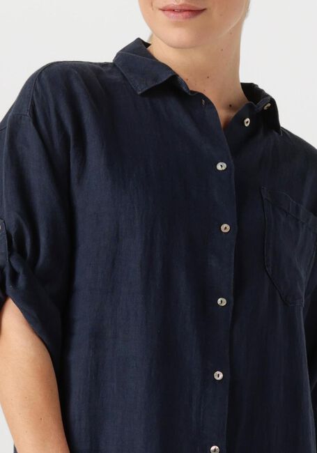 Donkerblauwe BELLAMY Midi jurk FAY - large