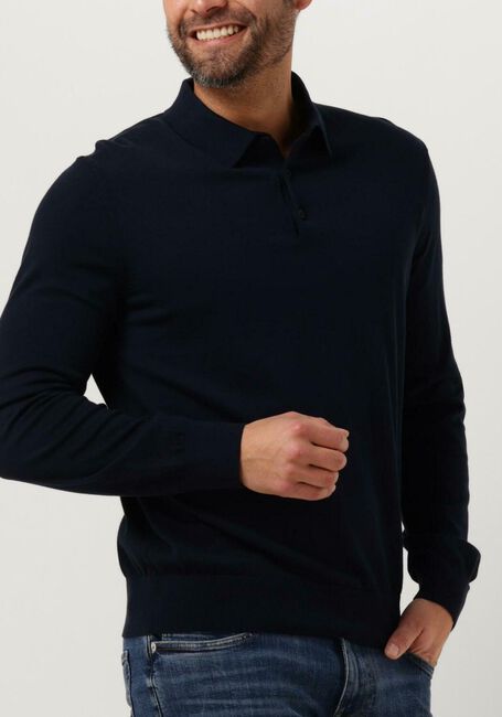 Donkerblauwe BOSS BLACK Trui GEMELLO-P - large
