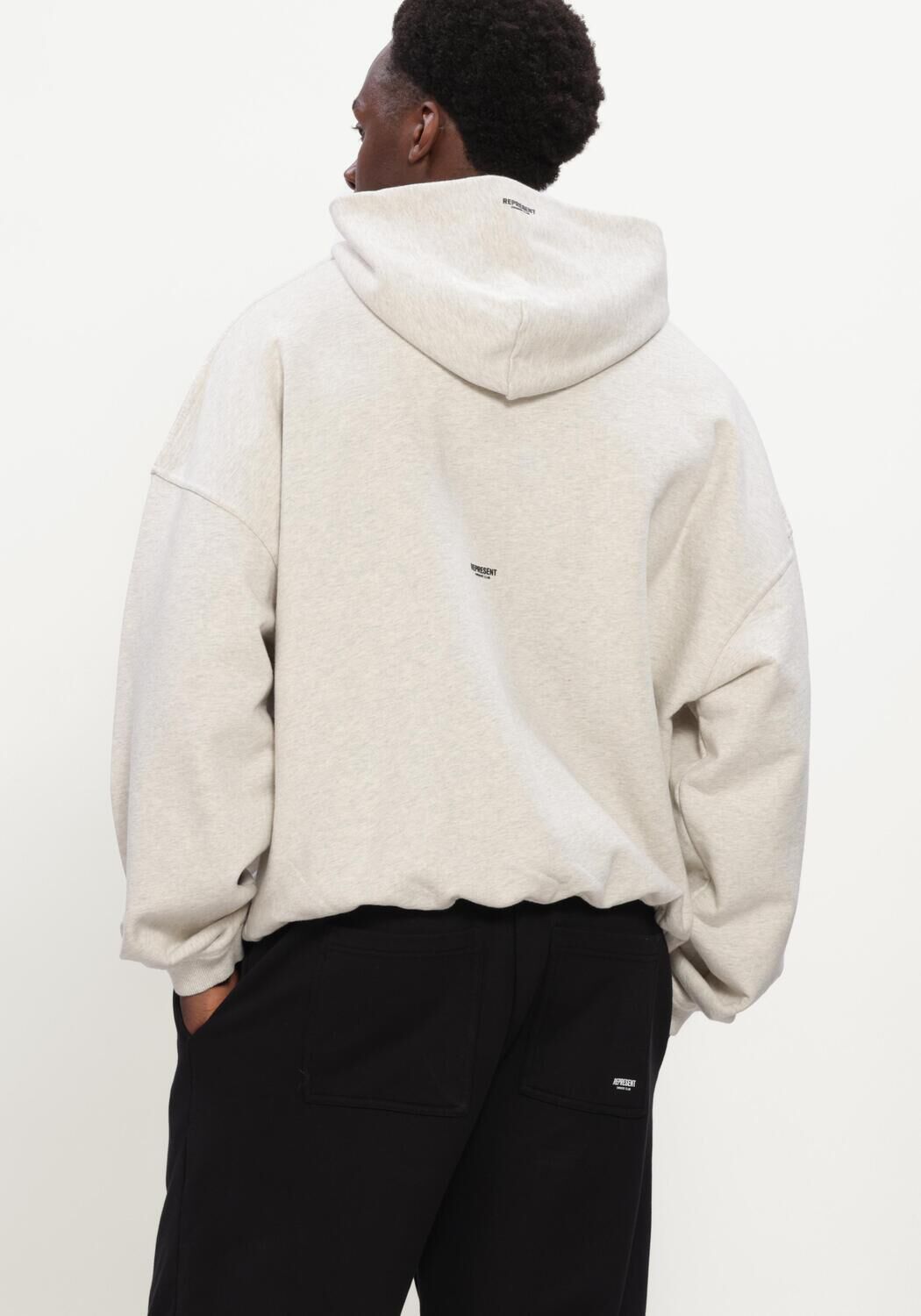 Zand REPRESENT Trui MICRO OWNERS CLUB HOODIE - large