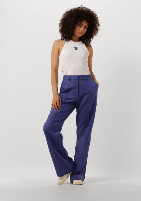 Blauwe SPOOQ THE LABEL Pantalon HELEN PANTS - large