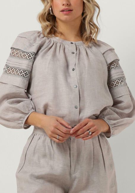 Grijze RESORT FINEST Blouses BLOUSE CHIC - large