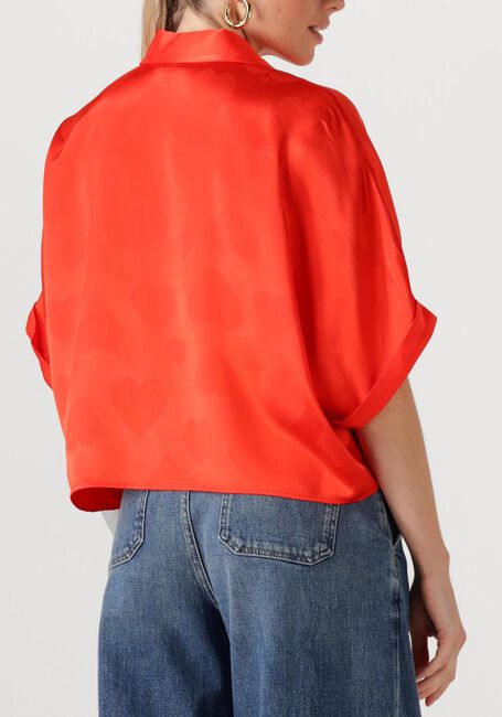 Oranje ALIX THE LABEL Blouses LADIES WOVEN HEARTS BLOUSE - large