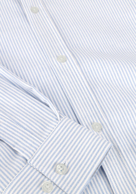 Lichtblauwe LES DEUX Casual overhemd KONRAD OXFORD SHIRT MEN - large
