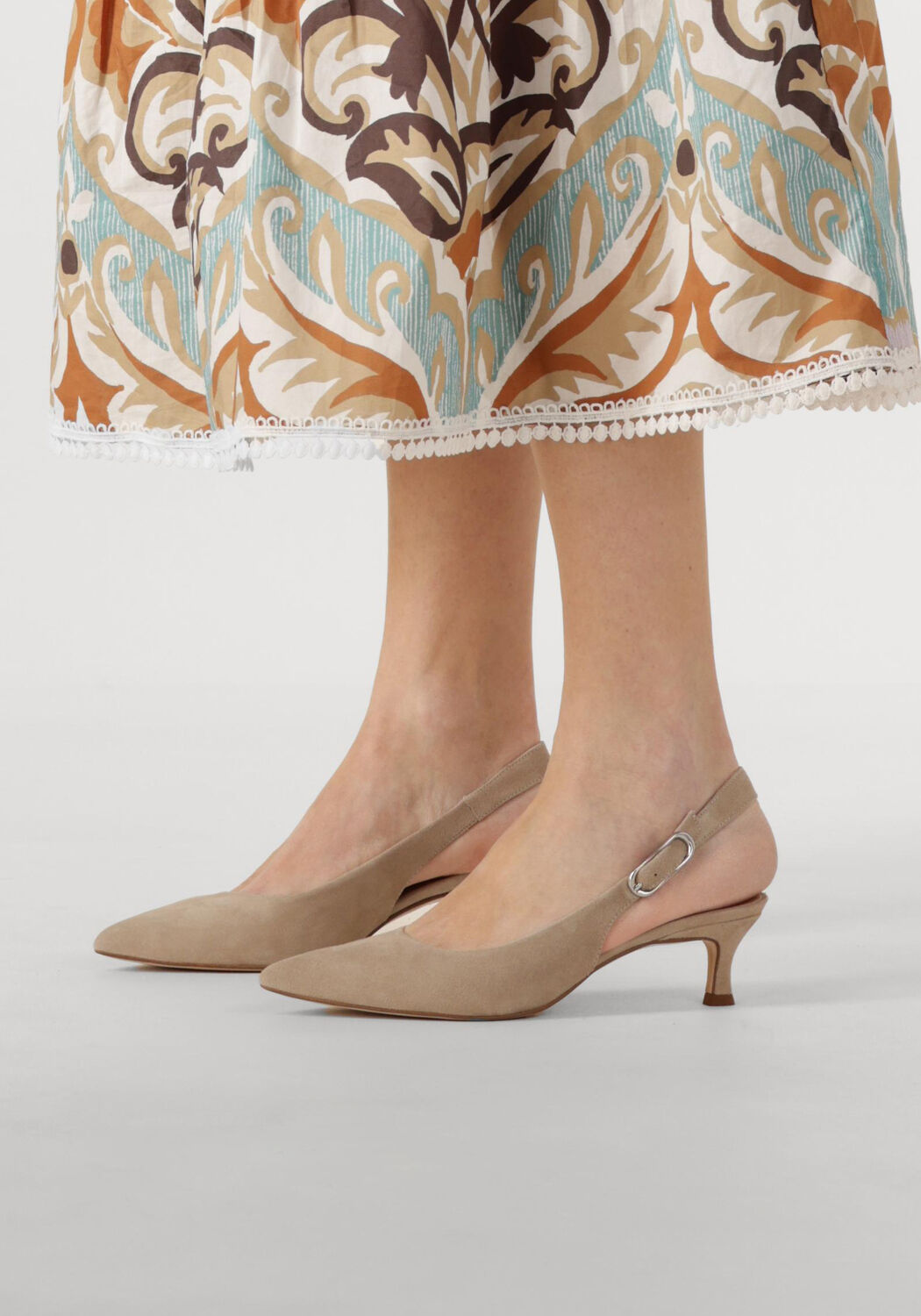 Beige UNISA Slingbacks IBON - large