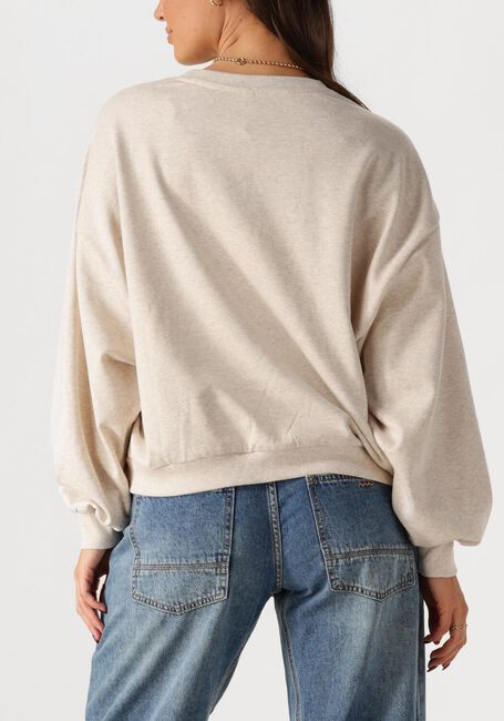 Beige SUMMUM Sweater LONGSLEEVE EMBELLISHED SWEATSHIRT - large