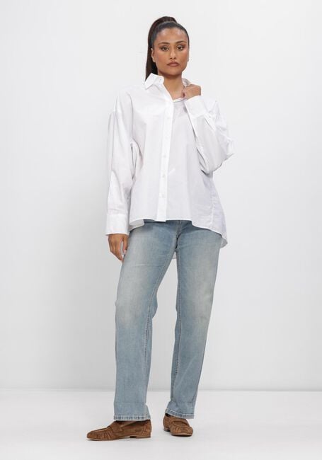 Blauwe CAMBIO Wide jeans GAIA RELAXED - large