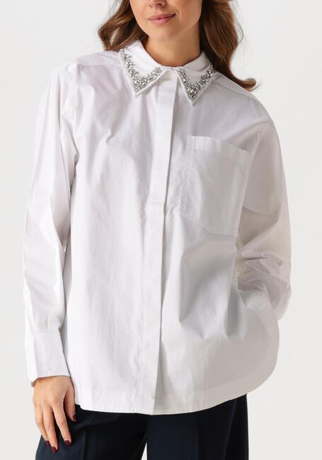 Witte COPENHAGEN MUSE Blouses CMSPIKA-SHIRT - large