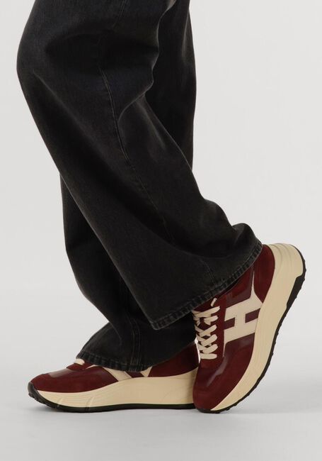 Rode HOGAN Lage sneakers H669 ALLACCIATO H Rode HOGAN Lage sneakers H669 ALLACCIATO H - large