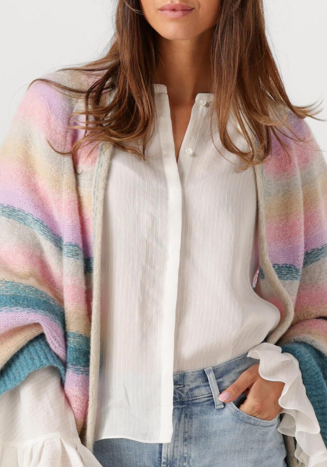 Multi DOROTHEE SCHUMACHER Vest LUXURY LOVE CAPE - large