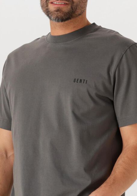 Grijze GENTI T-shirt T-SHIRT SS J2040-1223 - large