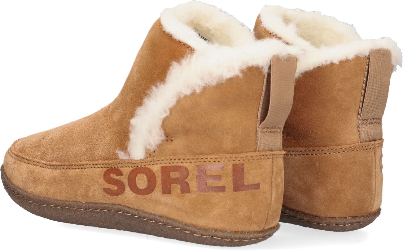 Sorel Nakiska Laarspantoffels - Dames - Cognac