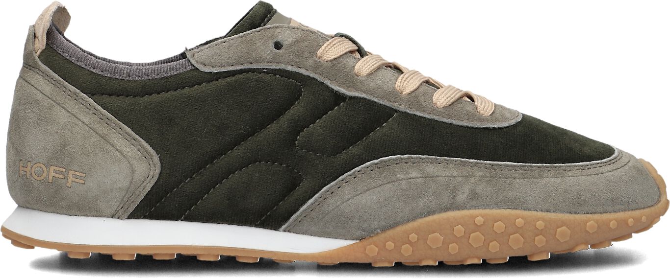 The Hoff Brand Lage Sneakers Dames Hawk, Maat: 39, Materiaal: Suède, Kleur: Groen