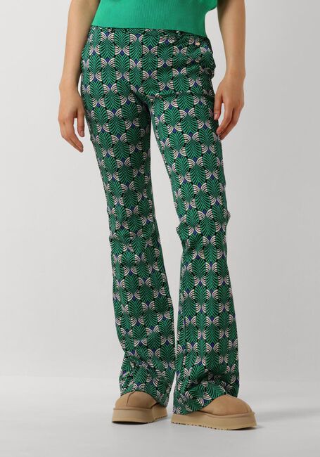Groene AIME BALANCE Flared broek SERENA FLARED - large