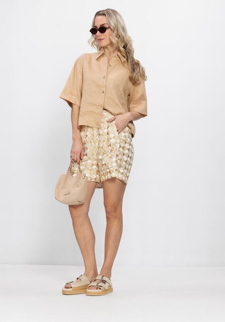 Creme GREEK ARCHAIC KORI Korte broek S26K-4061097 - large